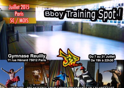 Bboy Training Spot Juillet 2015