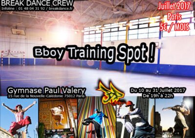 Bboy Training Spot Juillet 2017